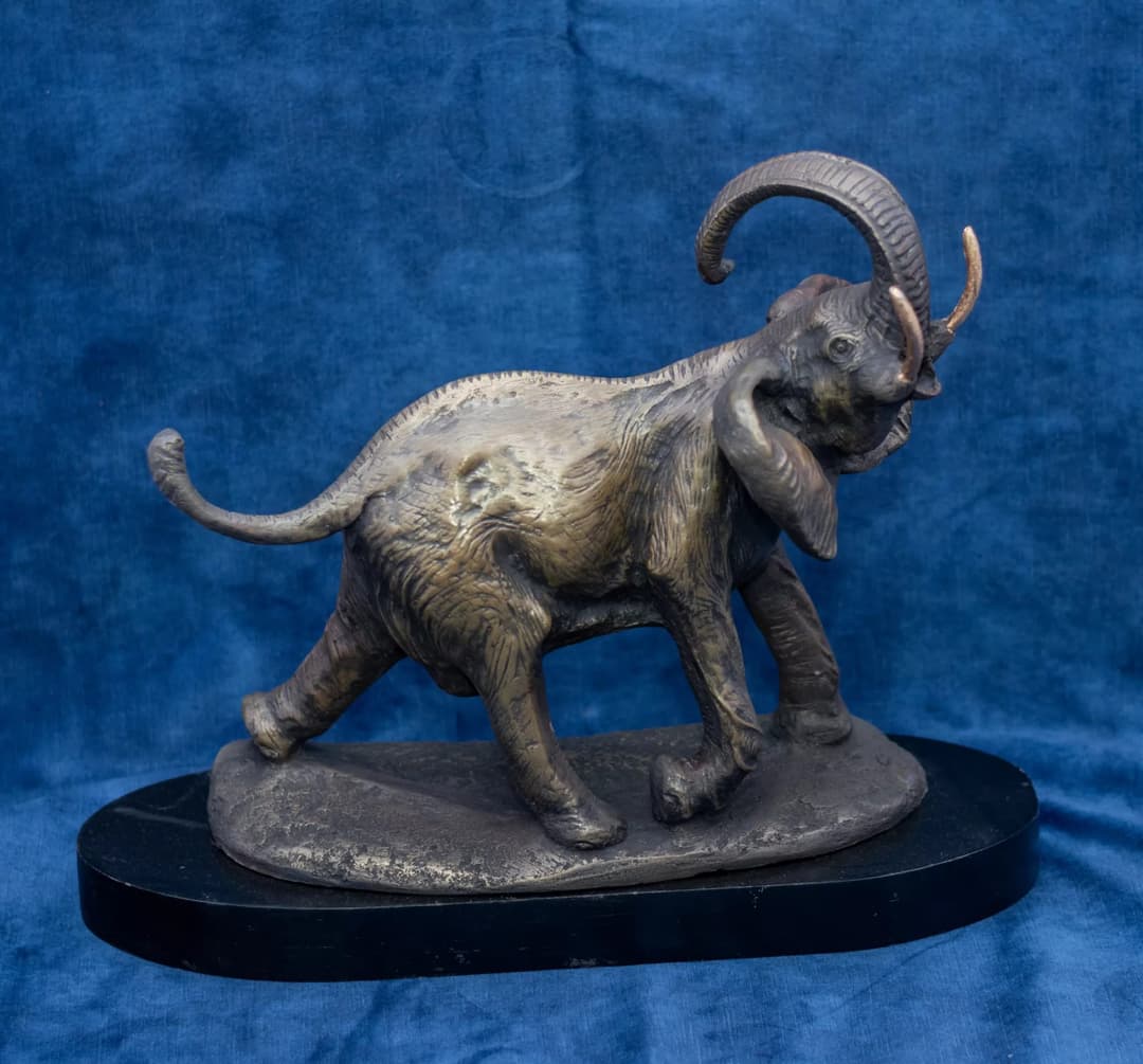 Soapstone Sculpture - Elephant